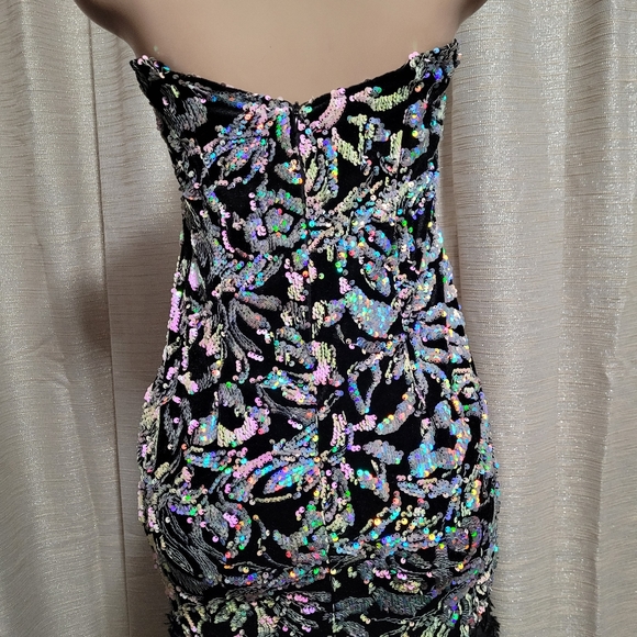 Hand made Prom,Evening, formal party Dresses new L - Picture 4 of 9